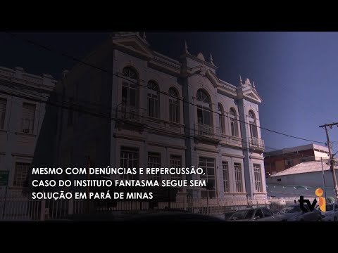 Vídeo: Mesmo com denúncias e repercussão, caso do "instituto fantasma" segue sem solução em Pará de Minas