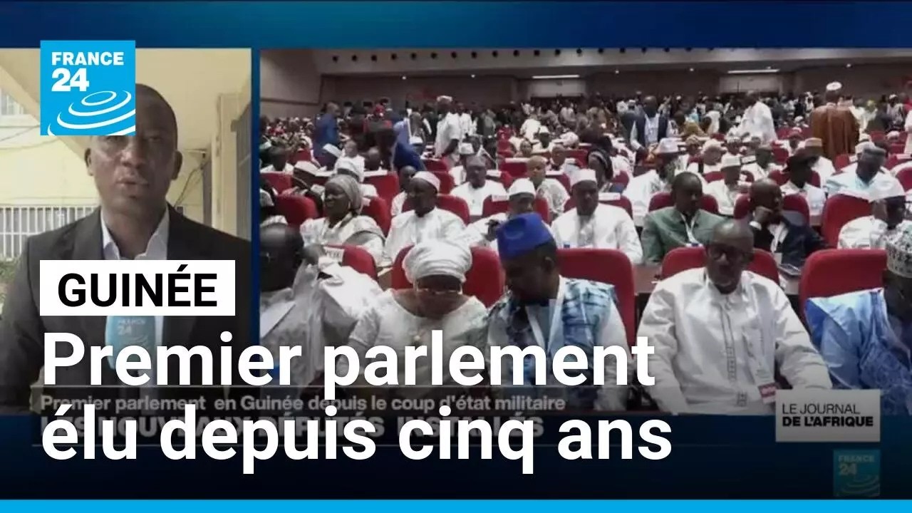 Guinée : premier parlement élu, cinq ans après le coup d'état • FRANCE 24