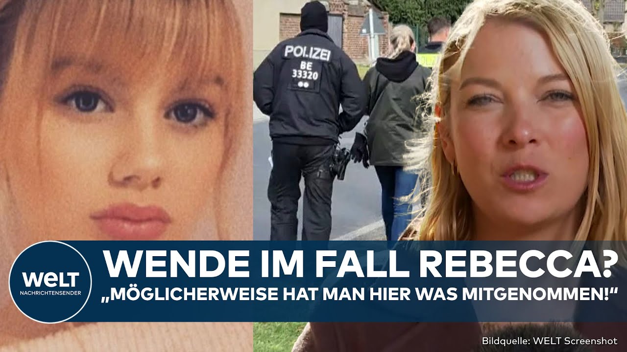 FALL REBECCA: Erfolg bei Suche? Polizei hat "möglicherweise hier was mitgenommen!"