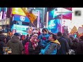 Indian Diaspora Illuminates New York’s Times Square to Celebrate Pran Prathistha Ceremony in Ayodhya  - 01:11 min - News - Video
