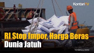 Indonesia Swasembada Pangan, Harga Beras Dunia Langsung Jatuh