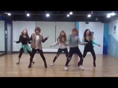 4minute 'What's Your Name?' mirrored Dance Practice.