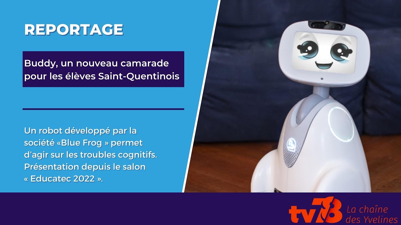 Yvelines | Un robot pour accompagner les enfants saint-quentinois à l’école