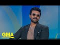 Ram Charan Shares about RRR movie at Good Morning America Studio