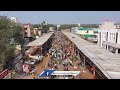 Drone Visuals : Devotees Rush At Srisailam Temple | Maha Shivaratri 2024 | V6 News  - 03:23 min - News - Video