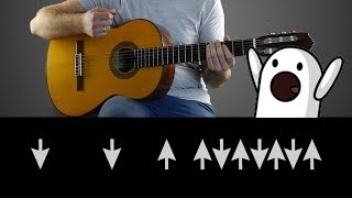7 вариантов крутого боя на гитаре: бой "восьмерка"