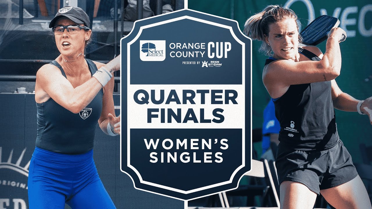 Kaitlyn Christian v Judit Castillo at the Select Medical Orange County Cup