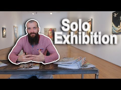 Solo Show/Exhibition in Los Angeles, California. Cesar Santos vlog 046