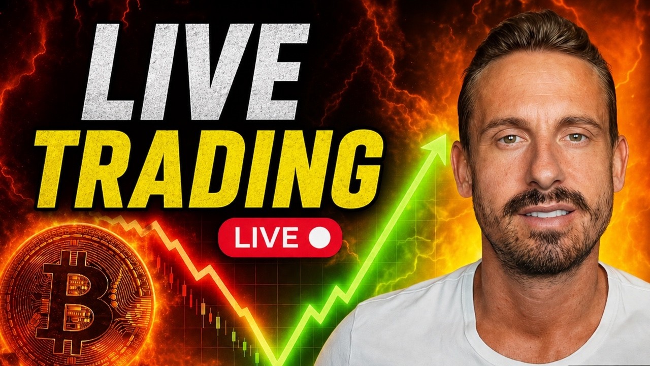 BITCOIN PRICE LIVE TRADING AND ANALYSIS! (Next moves)