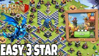 EASY TO 3 STAR 2018 Challenge |COC  🆕 Event Attack | Clash of clans 🆕 challenge attack | coc | #coc