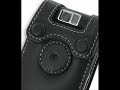 PDair Leather Case for Samsung SGH-G400 Soul - Flip Type (Black)