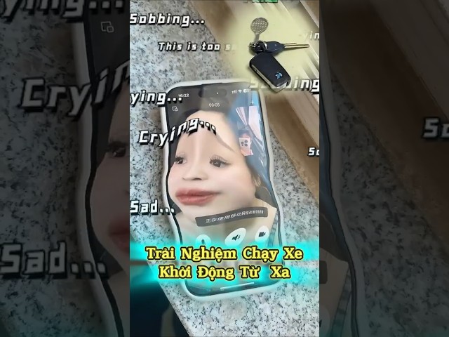 Chạy Xe Khởi Động Từ Xa😭🔑 #shorts #shortsvietnam #haihuoc #bientv #thuthach24h