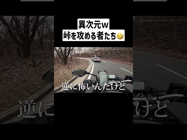 峠を攻める人図鑑#shorts