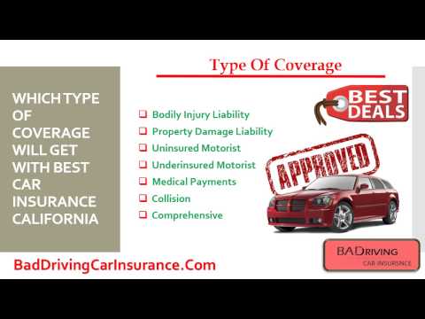 California Car Insurance Companies - Get Free Auto Quotes With Low Rates