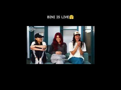 BINI IS LIVE🌸🤗 Gweeny representing the Mekayalawans😅😍 #bini #biniph