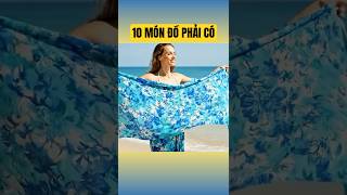 10 món đồ NHẤT ĐỊNH PHẢI CÓ khi đi biển | Bạch Hoàng Travel #beach #traveltips