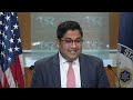 LIVE: U.S. State Department press briefing  - 56:45 min - News - Video
