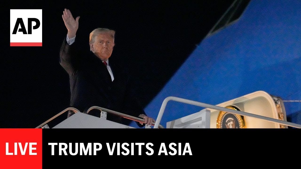 LIVE: Trump arrives in Malaysia to begin his Asia visit