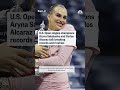 U.S. Open champions Sabalenka and Alcaraz talk breaking records and rivalries  - 01:03 min - News - Video