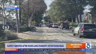 Assault victim's body found after standoff in Glendale: Police