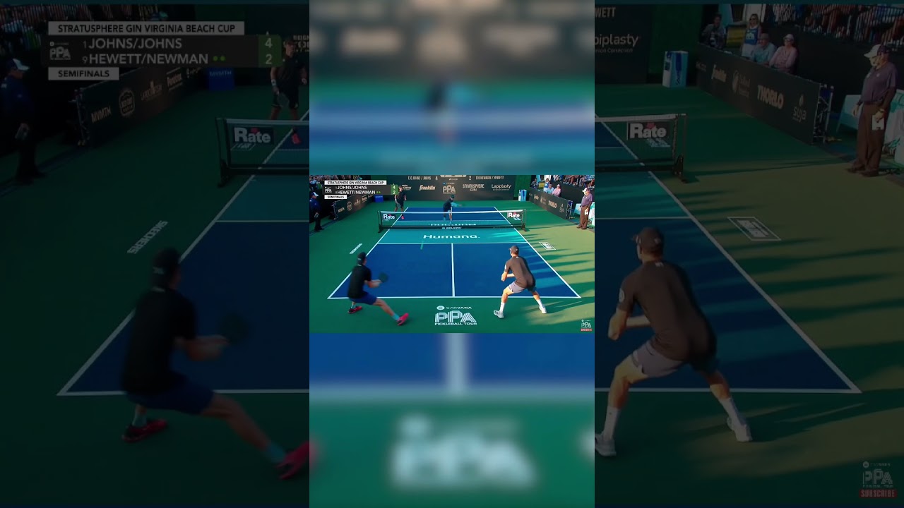 An unbelievably good point between Johns/Johns vs Newman/Hewett 🔥
