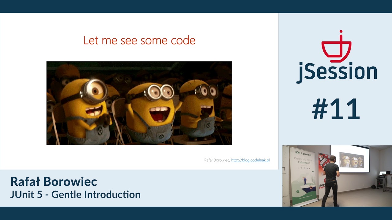 JSession#11 - Rafał Borowiec - JUnit 5 Gentle Introduction
