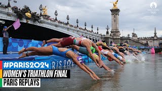 Womens Triathlon Full Final 🥇 | Paris Replays
