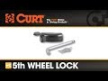 CURT 5th Wheel Hitch Lock (1/2" Diameter Pin) #23256