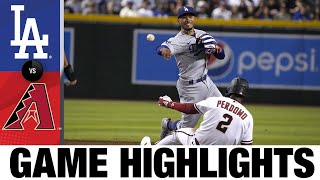 Dodgers vs. Diamondbacks Game Highlights (9/12/22) | MLB Highlights