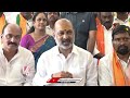 Union Minister Bandi Sanjay Hits out Congress BRS | V6 News  - 25:17 min - News - Video