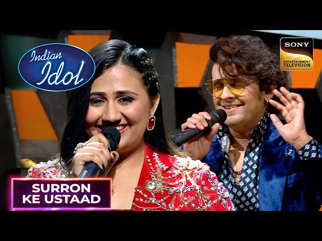 Sonu Nigam ने Enjoy किया 'Resham Ka Rumaal' पर Adya का Performance |Indian Idol 14 |Surron Ke Ustaad