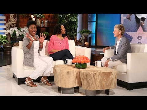 Two of Ellen's British Fans Make Their First Trip to the Show