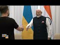 PM Modi and Ukrainian President Zelenskyy Embrace in Bilateral Meeting at G7 Summit | News9  - 03:29 min - News - Video