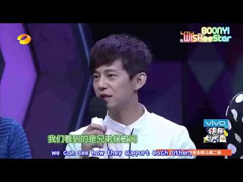 Reactions of EXO when Kris left..(Happy Camp)