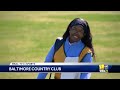 How a girl who never played golf earned a full-ride caddy scholarship(WBAL) - 02:24 min - News - Video