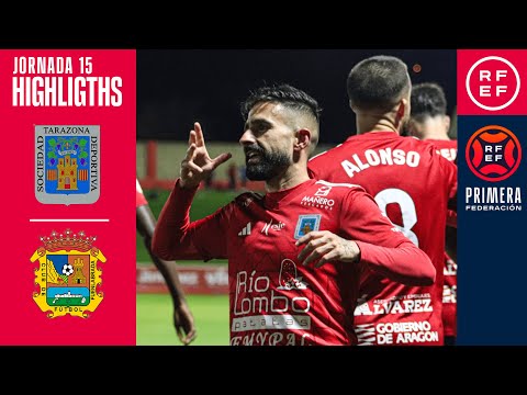 (RESUMEN Y GOL)  SD Tarazona 1-0 Fuenlabrada  J15 - 1ª RFEF  Fuente: YouTube Real Federación Española de Fútbol