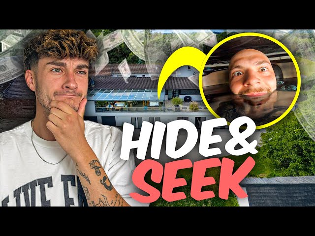 VERSTECKEN CHALLENGE in XXL LUXUS VILLA! *5.000.000€*