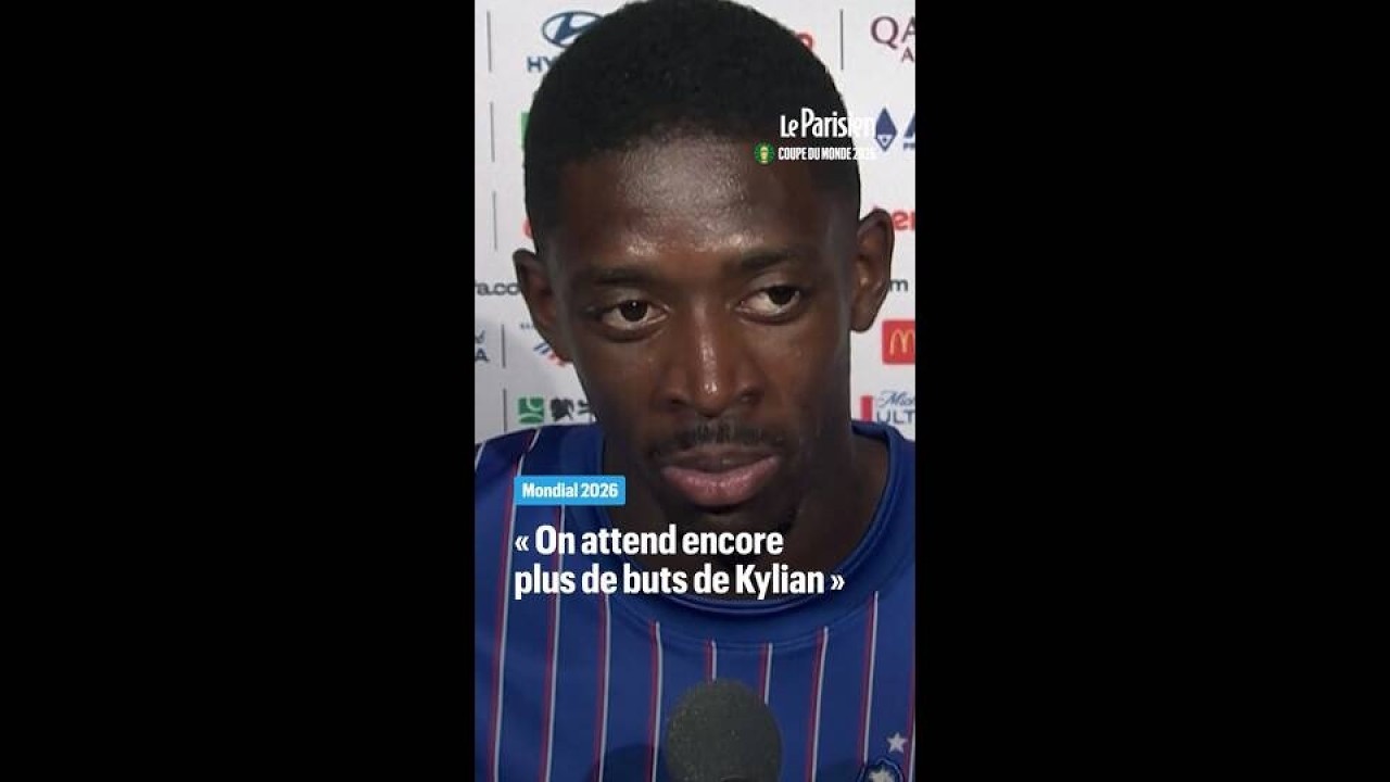 Dembélé : « Mbappé est incroyable, on attend encore plus de buts de lui »