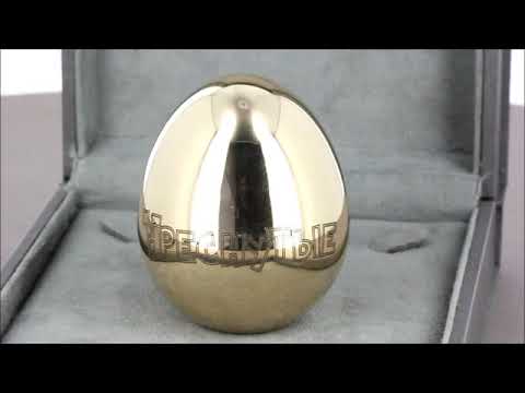 Яйцо из золота на заказ в москве