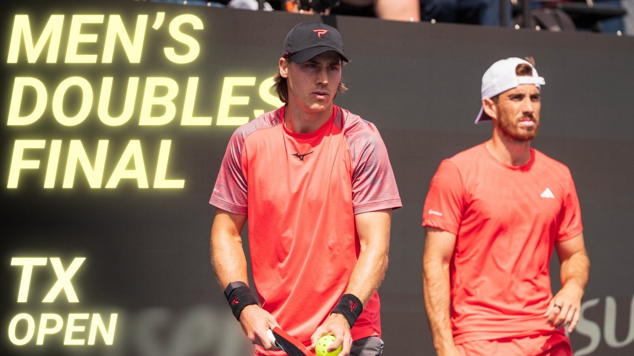 Men’s Doubles Final at Texas Open - Courtside Highlights