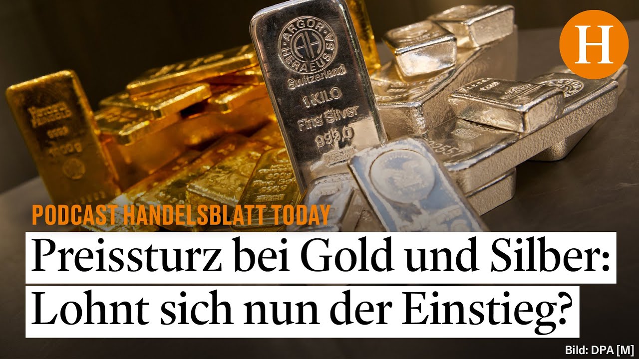 Kurzfristige Korrektur oder längerer Abwärtstrend? Die Rally bei Gold und Silber ist vorüber