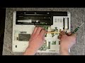 Fujitsu Siemens Amilo Pa 3515 laptop disassembly, take apart, teardown tutorial