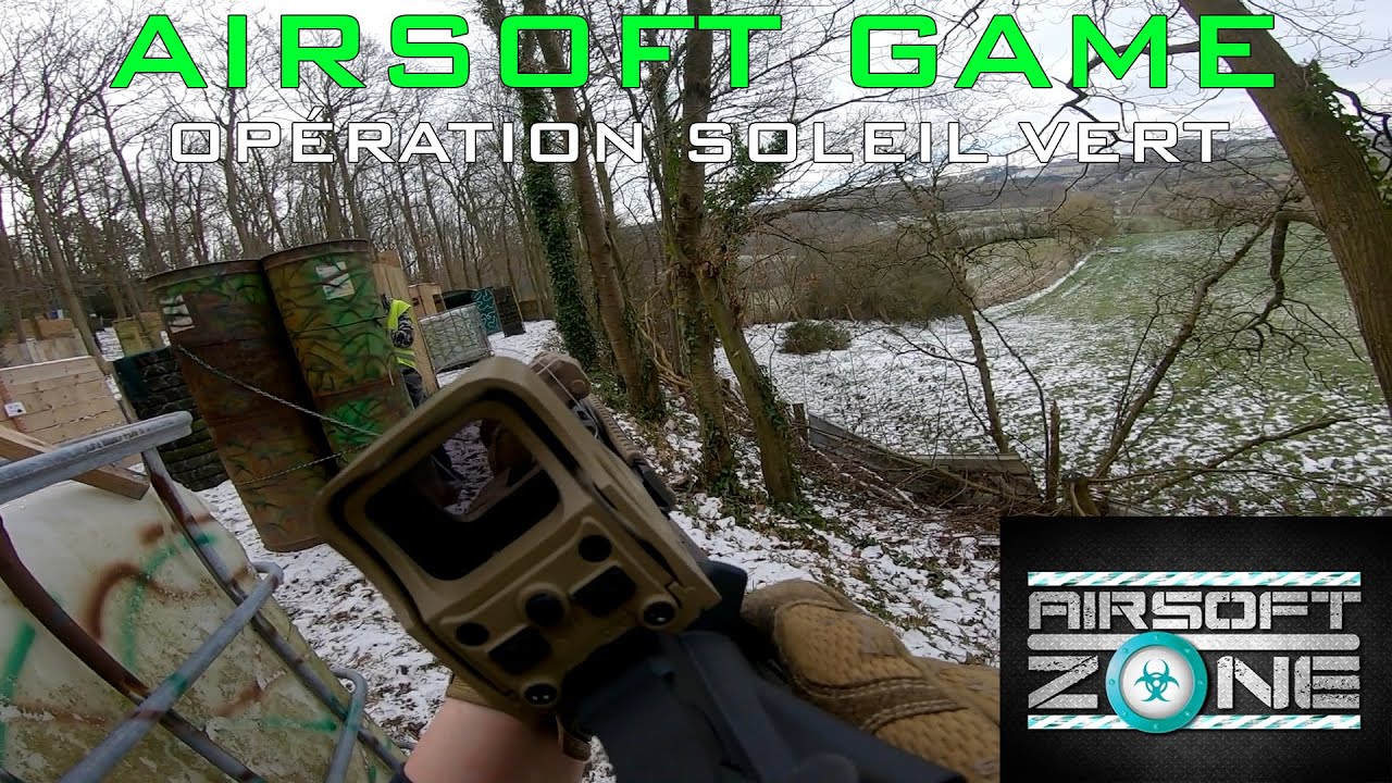 Airsoft Game #7 - Opération Soleil Vert - HK416D & 1911 RAILGUN - (Airsoft Zone Clécy)
