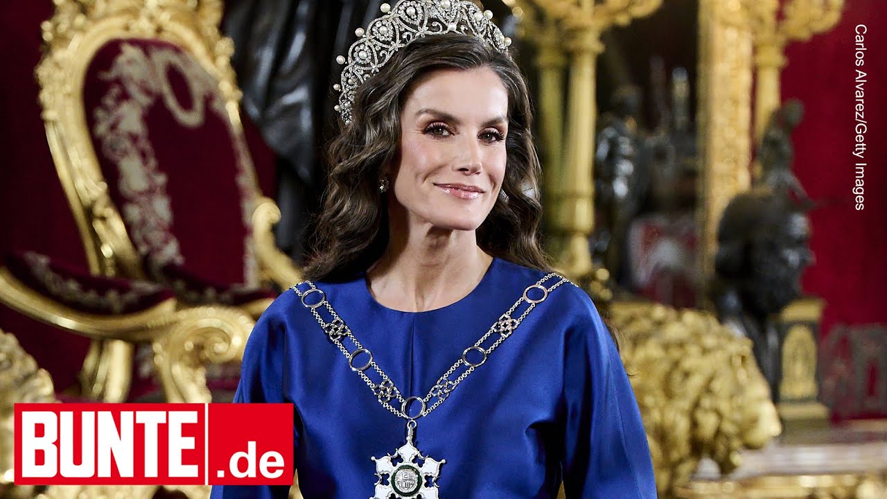 Bankett für den Sultan: Das Geheimnis hinter Königin Letizias Diadem