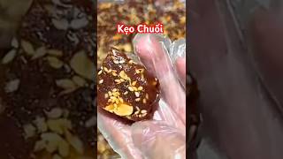 Làm kẹo chuối tươi đón tết #alotravinh #keochuoi
