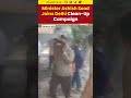Delhi Minister Ashish Sood Promotes Clean City #shorts