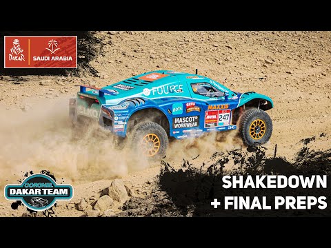 Final preparations and shakedown for the start of the 2022 Dakar Rally