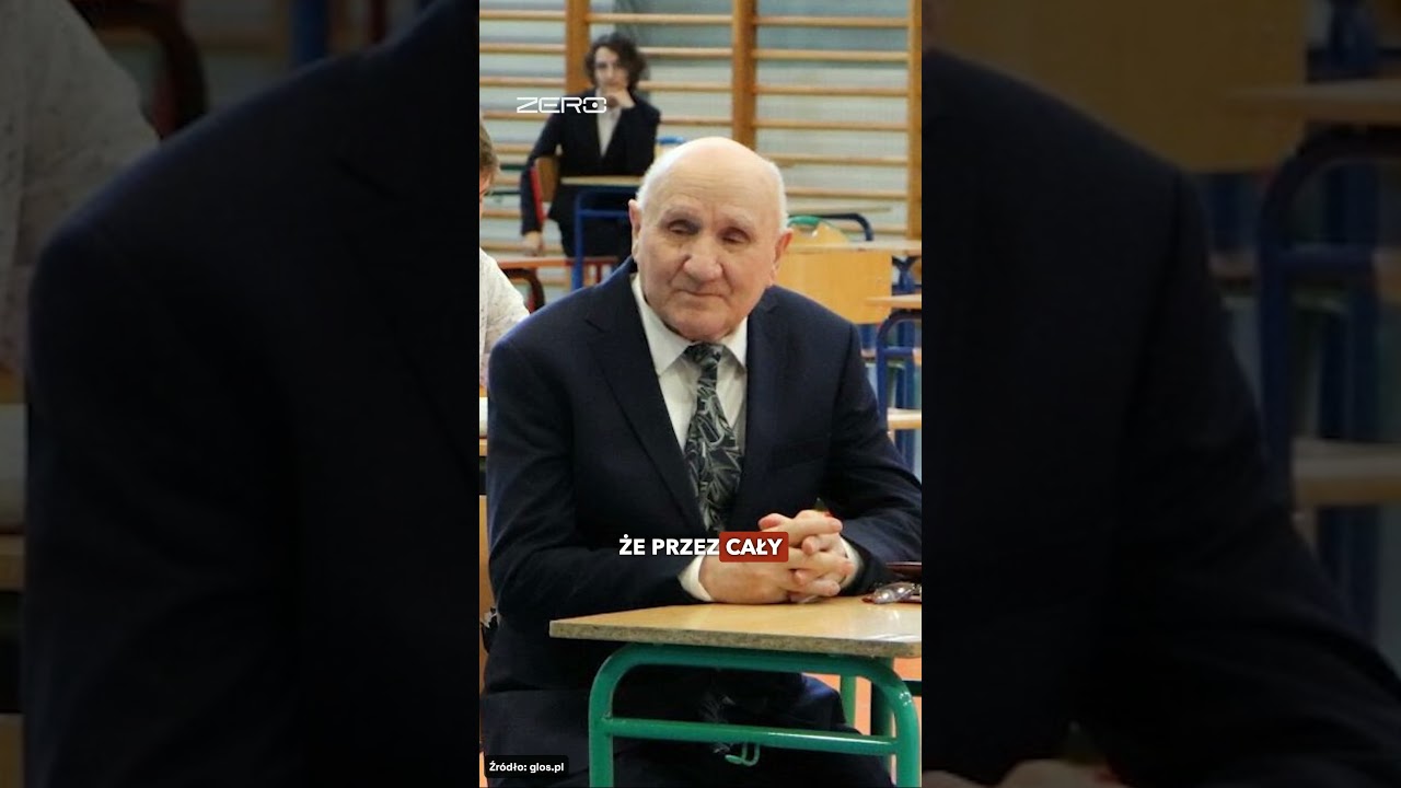 NAJSTARSZY MATURZYSTA ZNÓW NIE ZDAŁ MATURY
