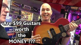 Are $99 Guitars Worth the Money? Company vs. Consumer