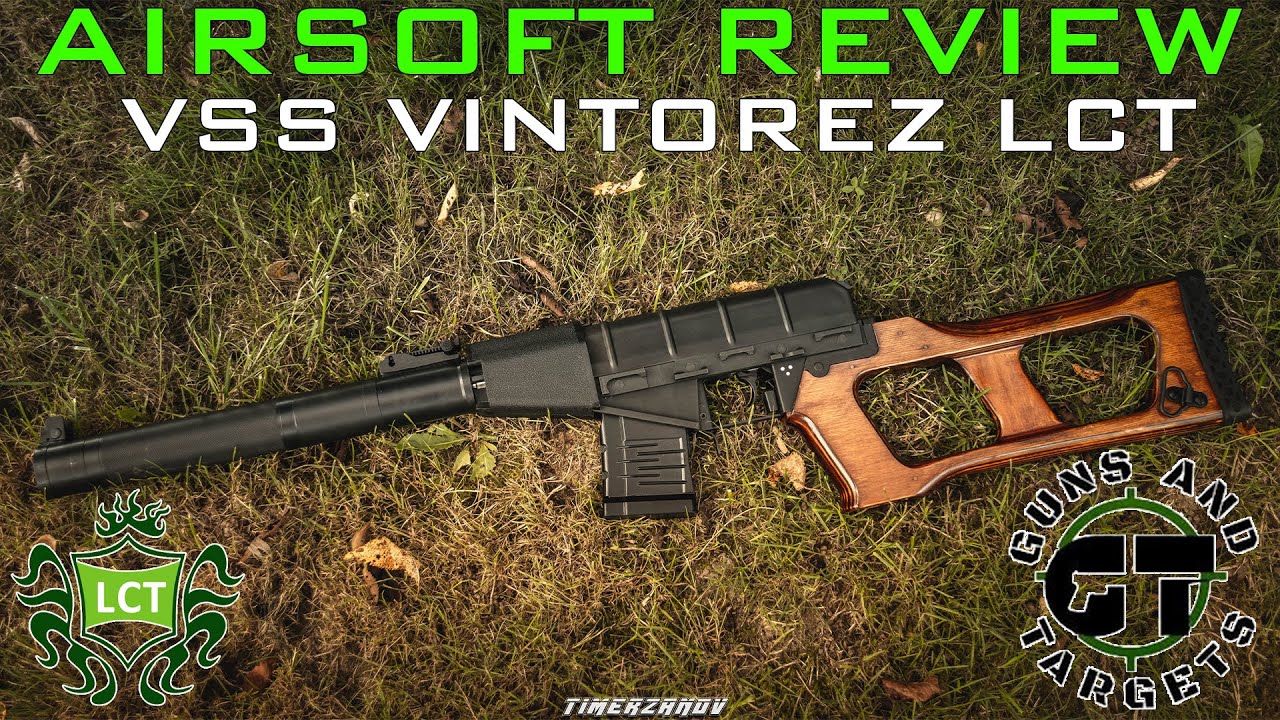 Airsoft Review #96 VSS Vintorez LCT AEG (GUNS AND TARGETS)